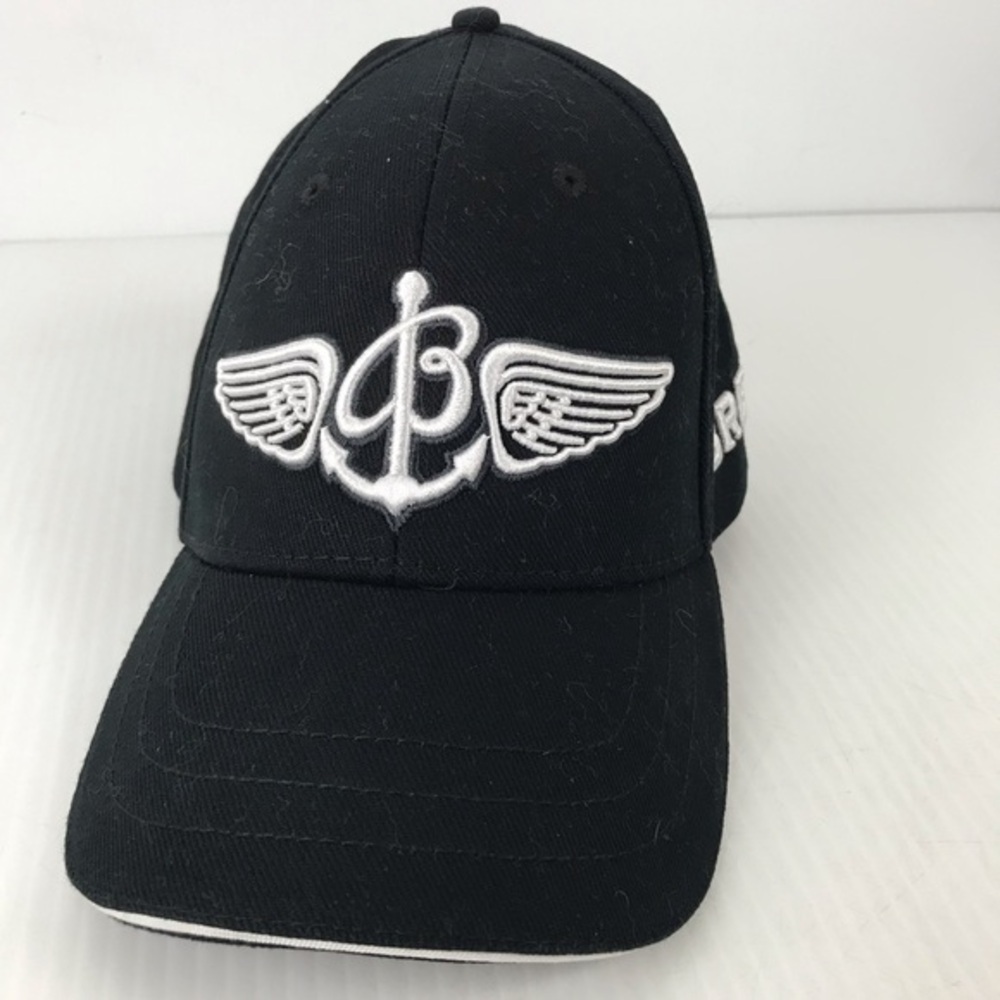 Breitling Watches Black White Baseball Hat Cap Swiss Chronographs Since 1884